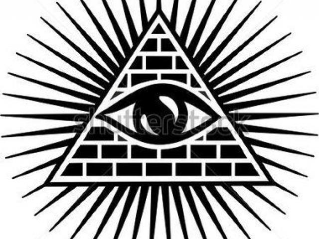 640x480 Drawn Illuminati Vector Logo 2