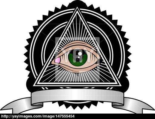 512x394 Retro Illuminati Vector