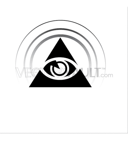 442x500 Buy Vector Illuminati All Seeing Eye Royalty Free Icon Graphic