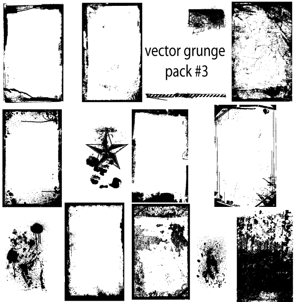 600x616 Free Free Grunge Vector Graphics Illustrator Pack Free Download