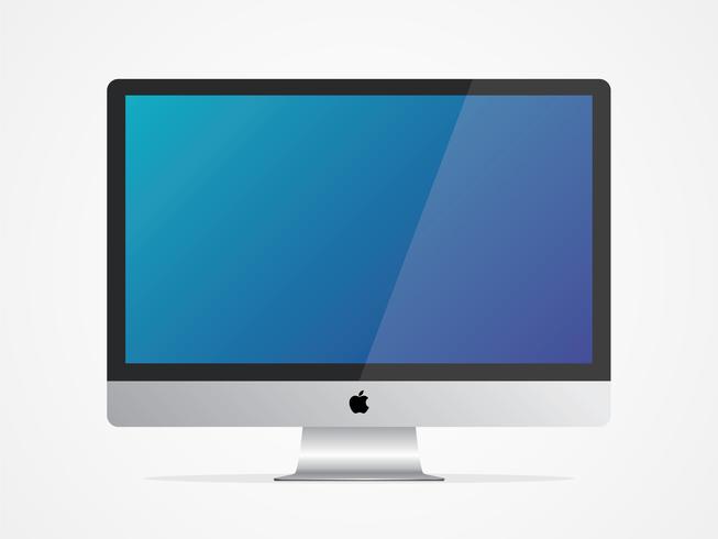 653x490 Apple Imac 27 Computer Vector