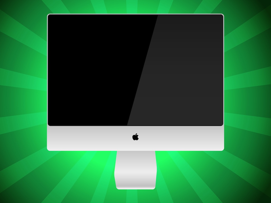 1024x767 I Mac Vector Graphic Vector Art Amp Graphics
