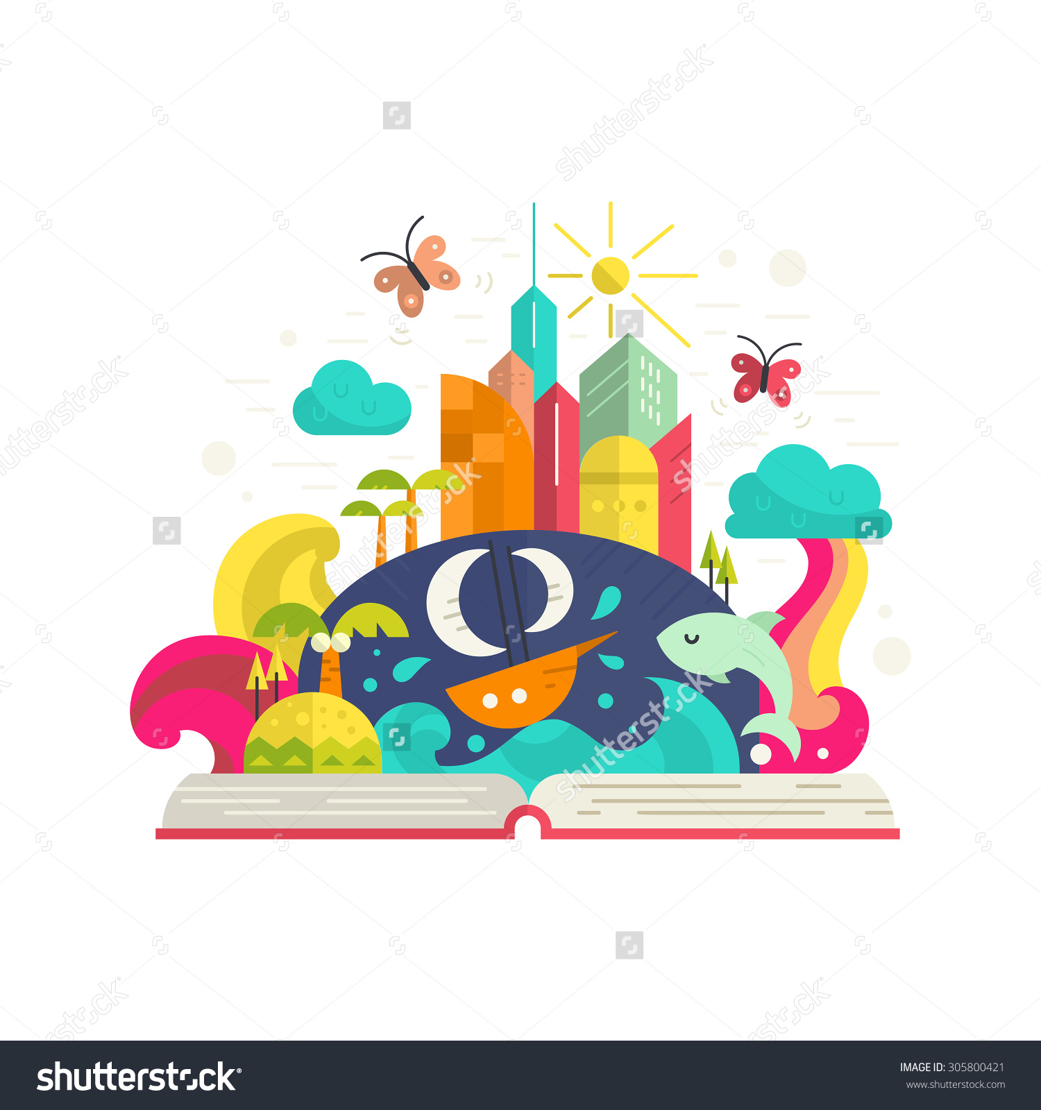 1500x1600 Imagination Clipart Colorful