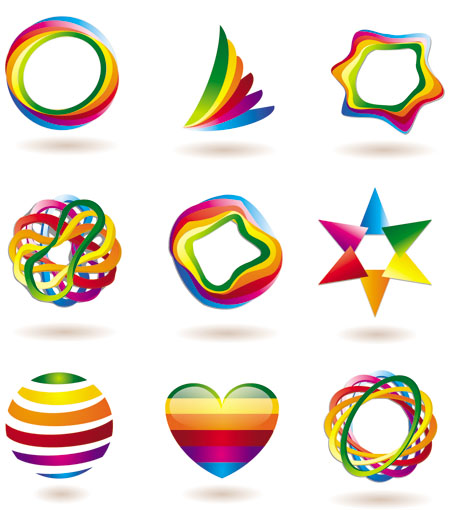 450x510 Imagine Wallpaper Colorful Vector Icons