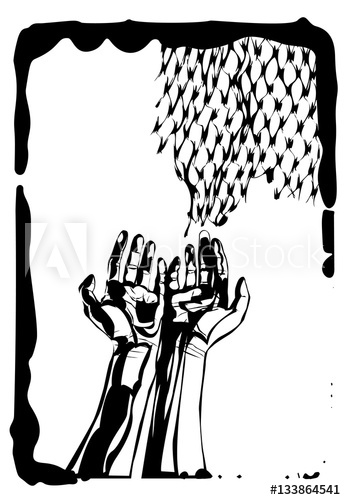 346x500 Begging. Mercy. In Need. Refugees. Identity Politics. Womans Hand