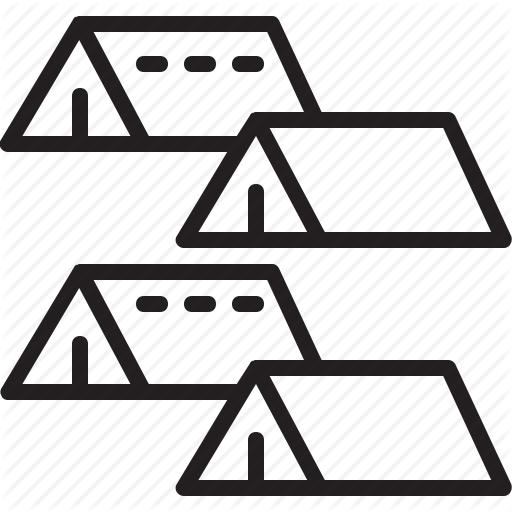 512x512 Collection Of Free Tent Vector Refugee. Download On Ubisafe