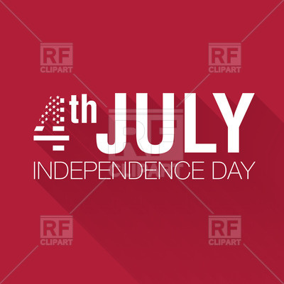 400x400 American Flag 4th July American Independence Day Vector Image