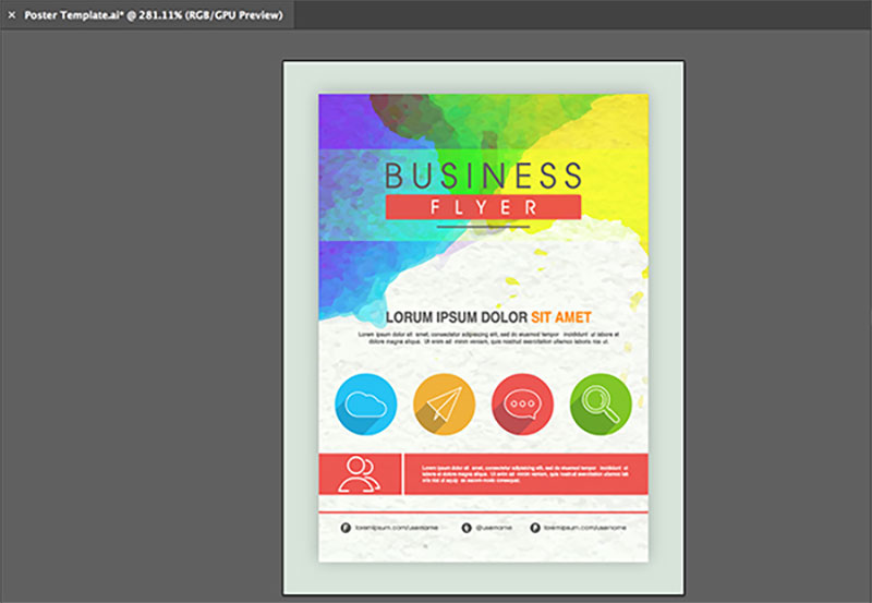 800x553 How To Create An Indesign Vector Poster Template