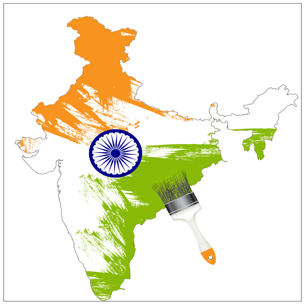 1024x1024 India Map Vector Free Download Ai Files