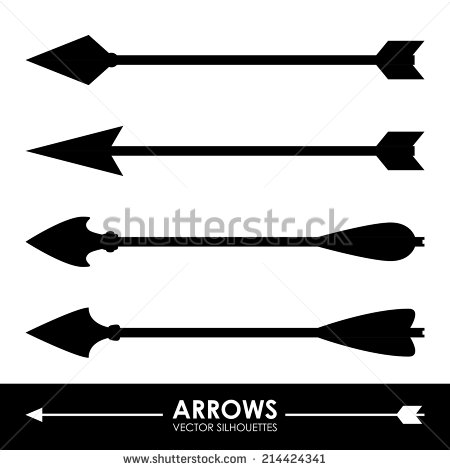 450x470 Indian Arrowhead Clipart