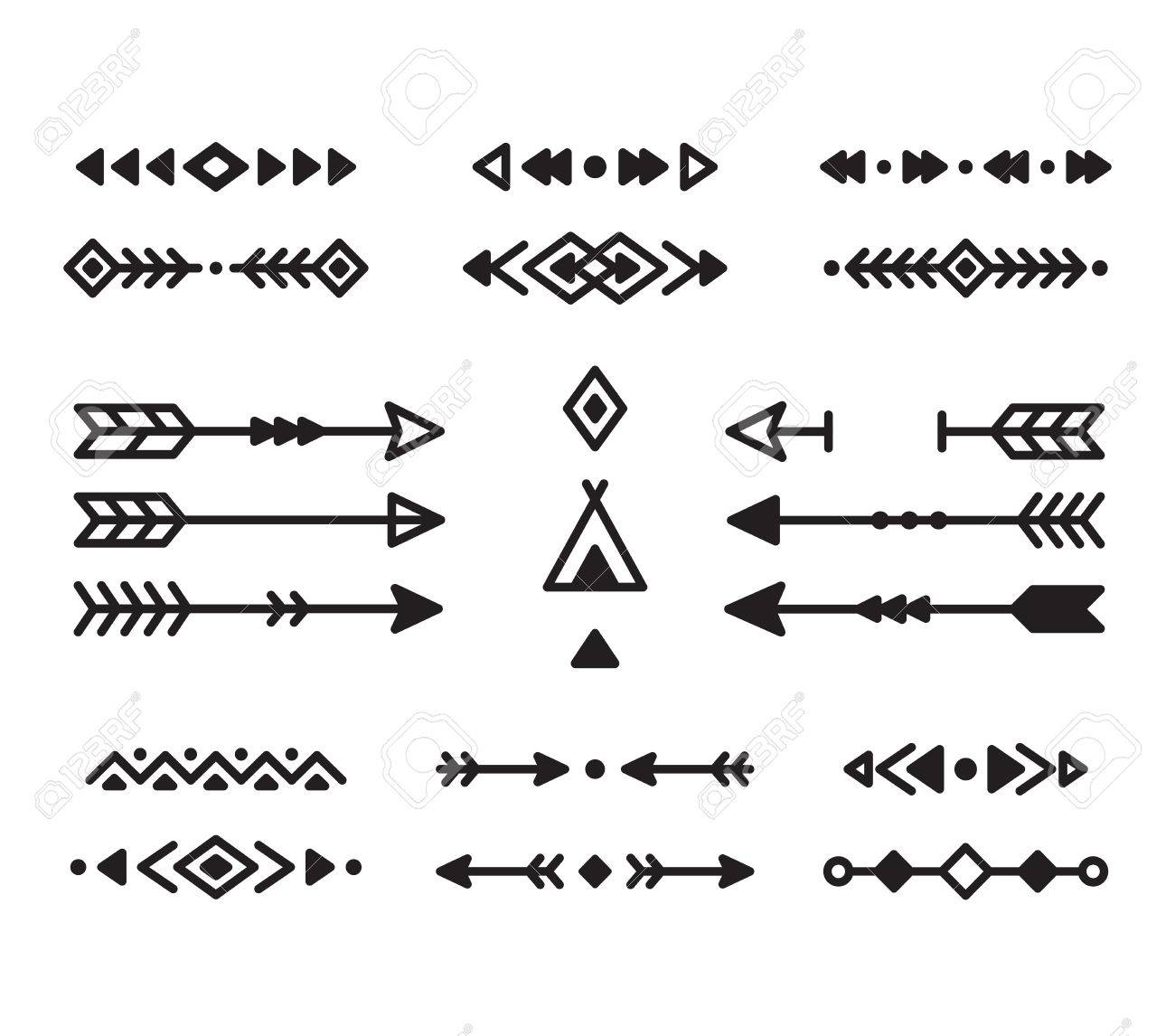 1300x1146 Native American Clipart Arrow