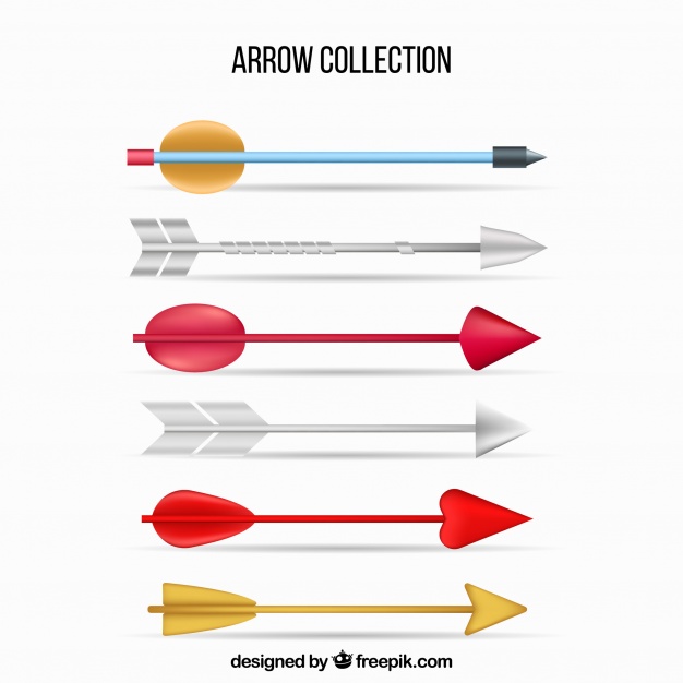626x626 Pack Of Indian Arrows Vector Free Download