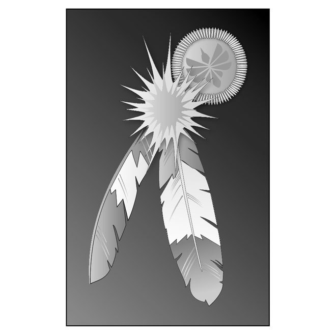 660x660 Indian Feathers Free Vector 123freevectors