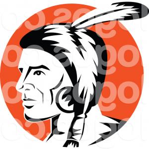 Indian Head Vector at GetDrawings | Free download