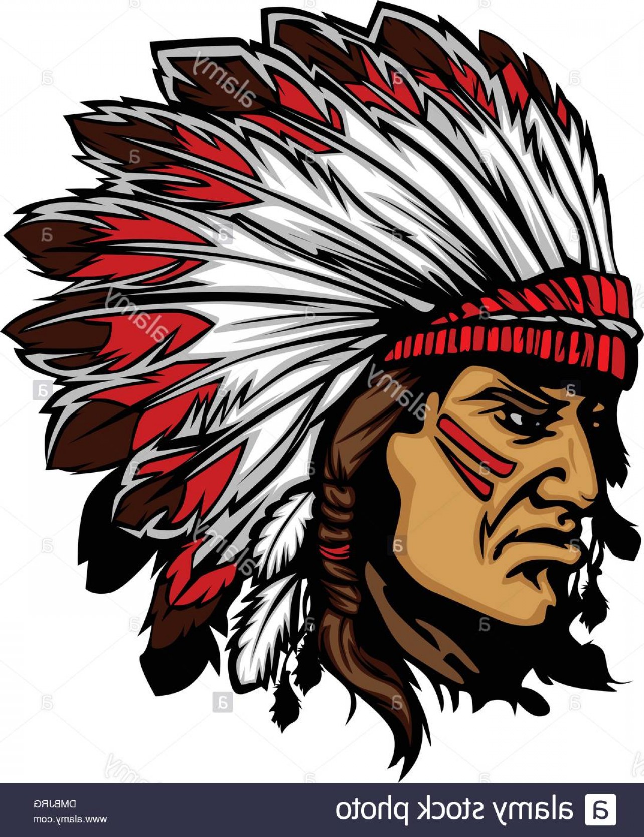 Indian Head Vector at GetDrawings | Free download