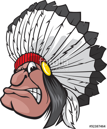 416x500 Indian Chief. Vector And High Resolution Jpg Files Available