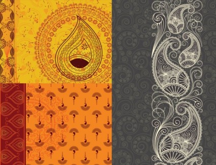 425x325 India Ham Pattern Vector Background Vector Free Vector Download