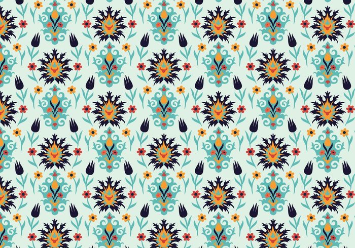 700x490 Indian Pattern Vector