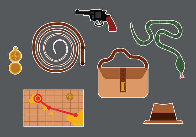 632x443 Indiana Jones Vector Elements Free Vector Download 360895 Cannypic