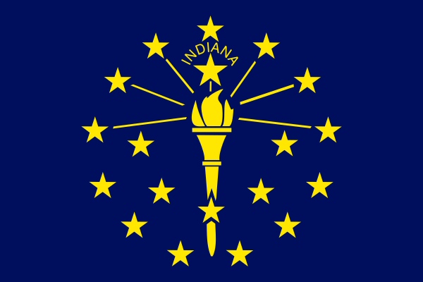 600x400 Free Indiana Flag Images Ai, Eps, Gif, Jpg, Pdf, Png, And Svg