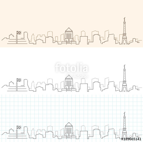 500x499 Indianapolis Hand Drawn Skyline Stock Image And Royalty Free