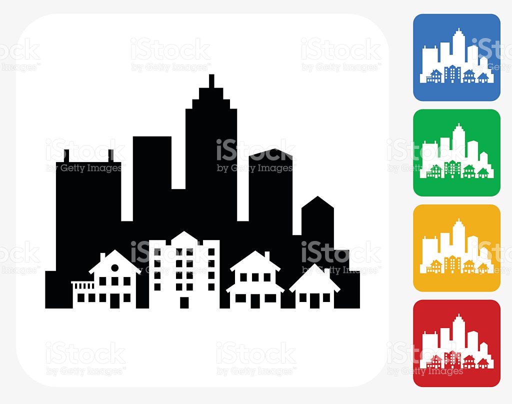 1024x808 Cityscape Clipart Graphic Design