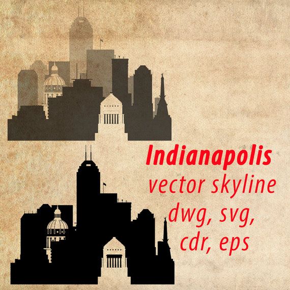 570x570 Indianopolis Svg, Indianopolis Clipart City Silhouette, Indy