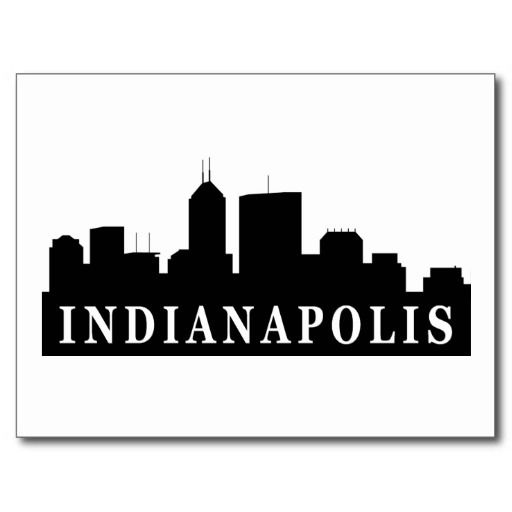 512x512 Skyline Clipart Indiana