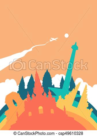 337x470 Travel Indonesia World Landmark Landscape. Travel Indonesia