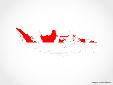460x345 Vector Maps Of Indonesia Free Vector Maps
