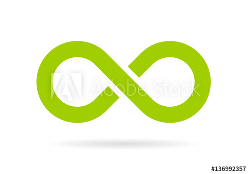500x349 Green Infinity Vector Symbol