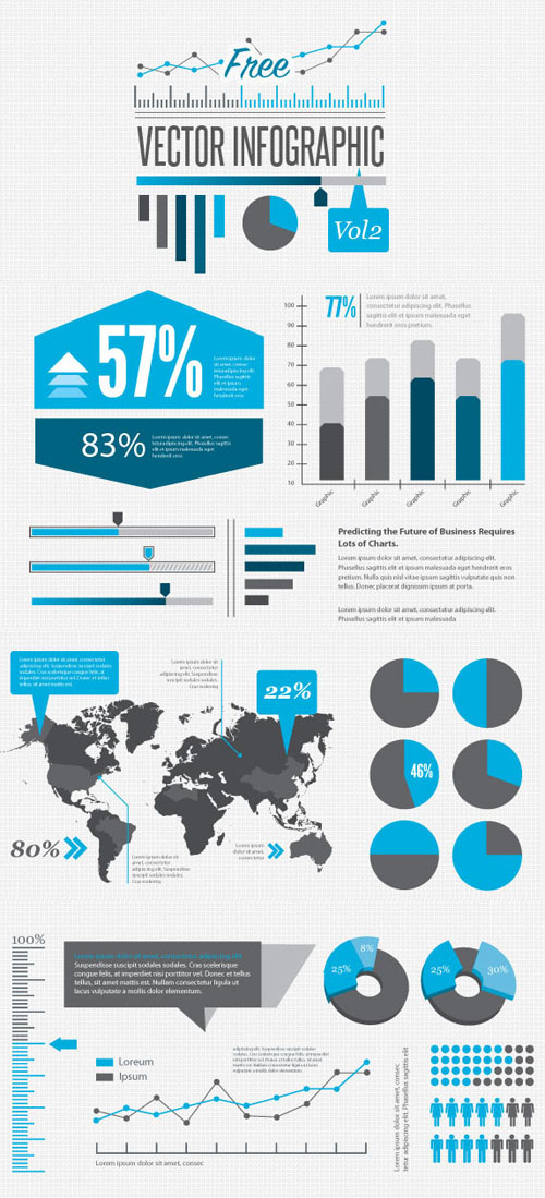 500x1099 Free Infographics Design Vector Elements Vector Graphics