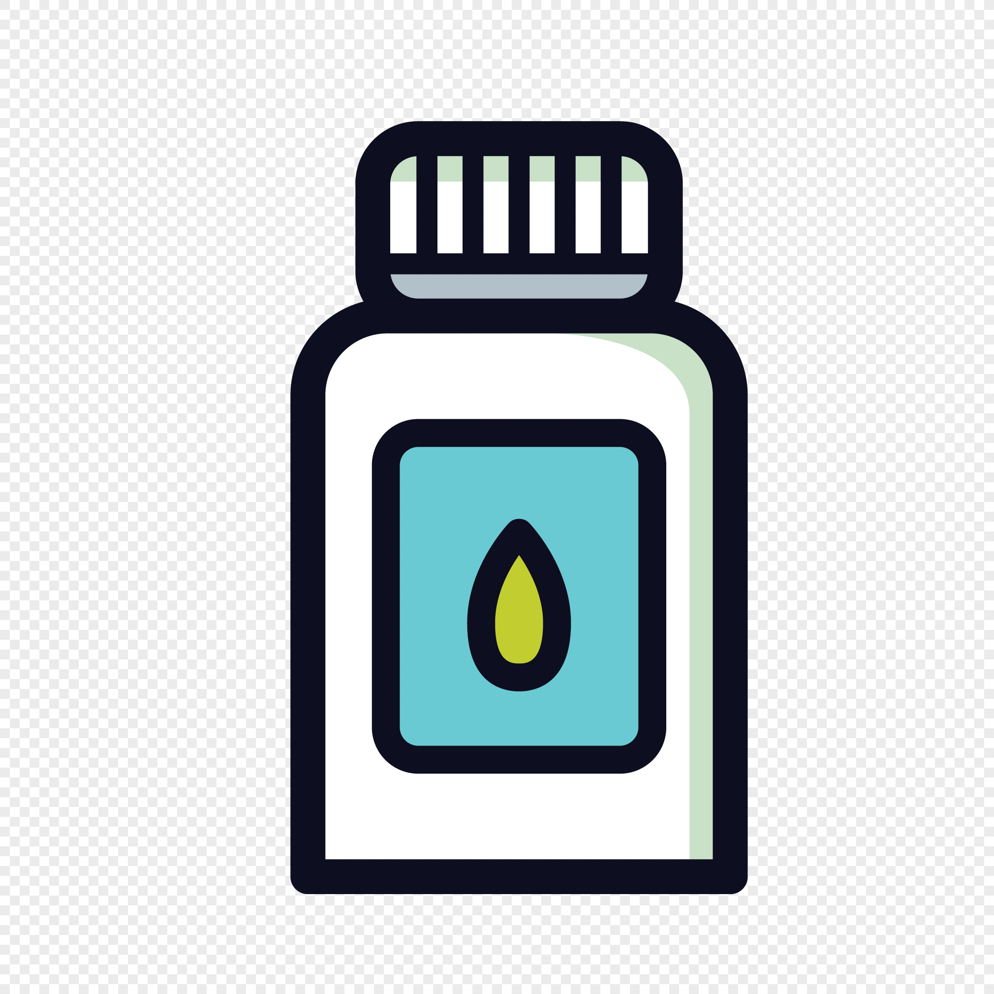 2020x2020 Ink Bottle Vector Png Image Picture Free Download