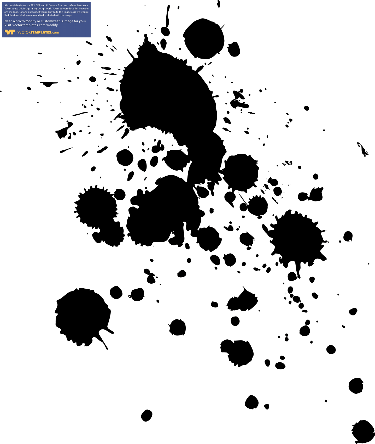 1436x1697 Ink Splats And Grunges
