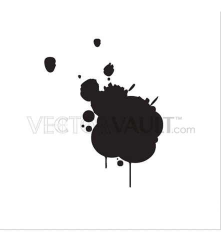 442x500 Buy Vector Oil Drop Royalty Free Illustration