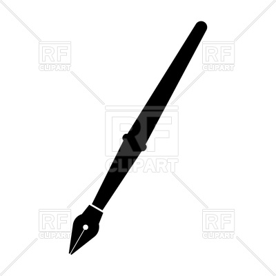 400x400 Ink Pen Black Icon Vector Image Vector Artwork Of Objects