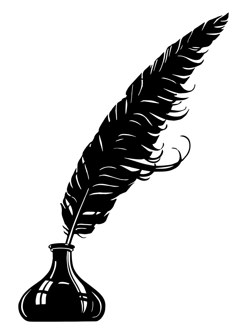 800x1082 Quill And Ink Clipart