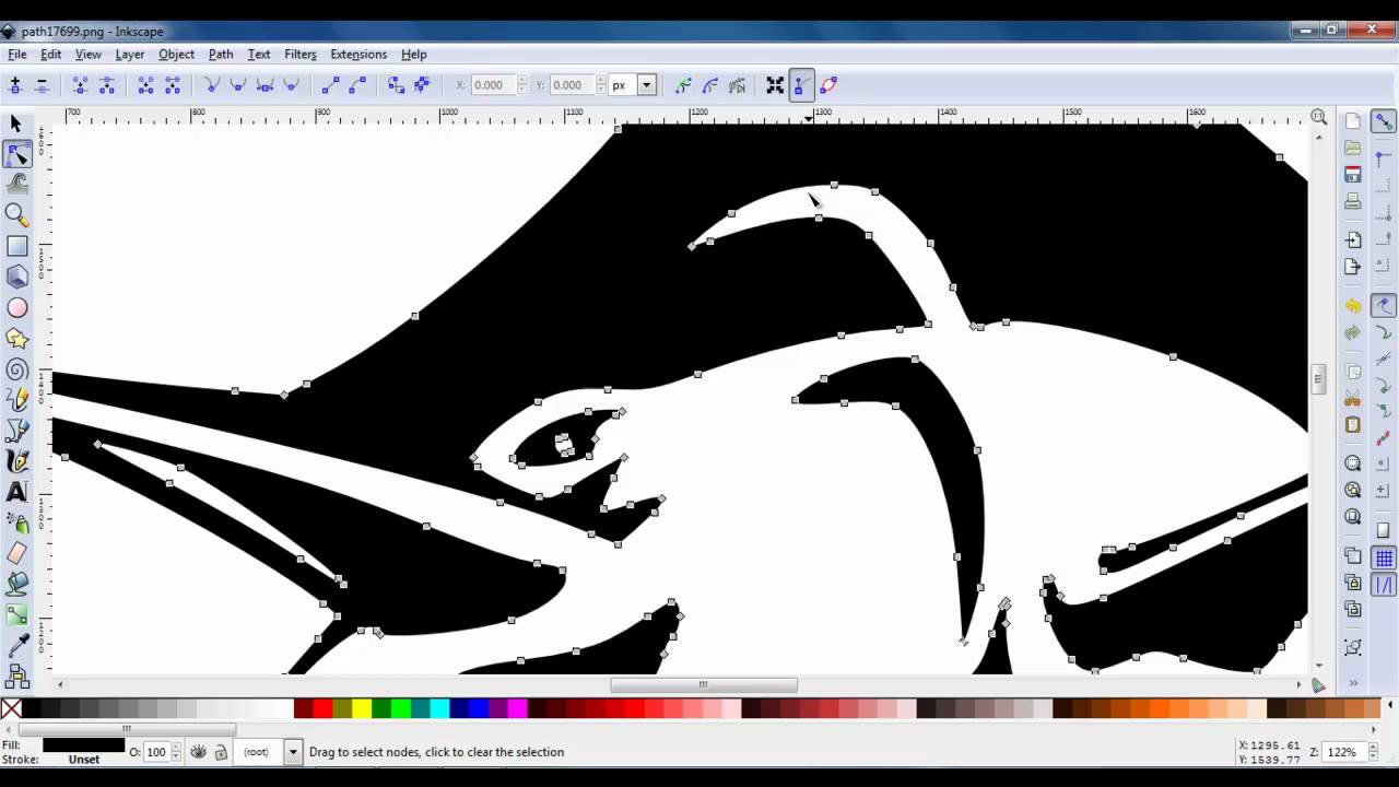 1280x720 Inkscape Image To Vector