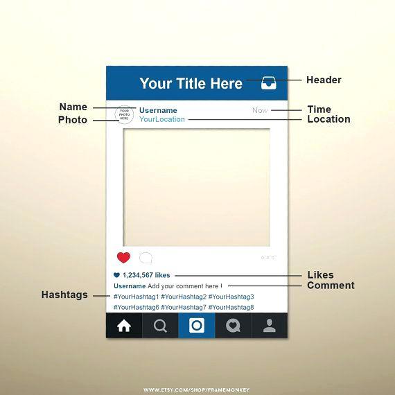 570x570 Free Instagram Frame Template Vector Siteframes.co