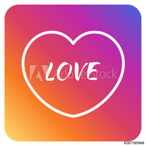 500x500 Heart Instagram Love Valentines Day