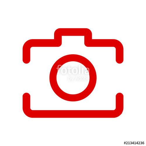 500x500 Social Media Icon, Red Photo Camera Instagram Icons