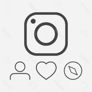 300x300 Instagram Logo Black And White Transparent Geekchicpro