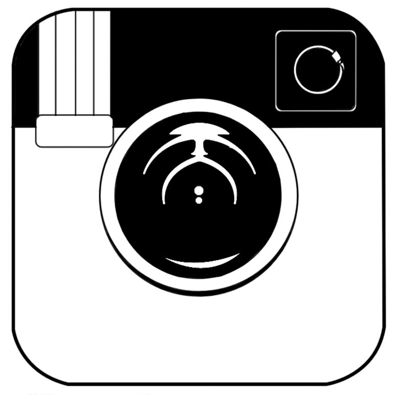 778x771 Black And White Instagram Logos