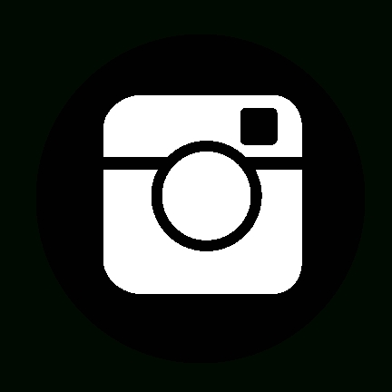 432x432 Black Instagram Png