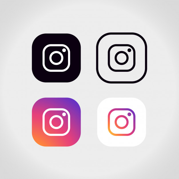 626x626 Instagram Logo Collection Vector Free Download