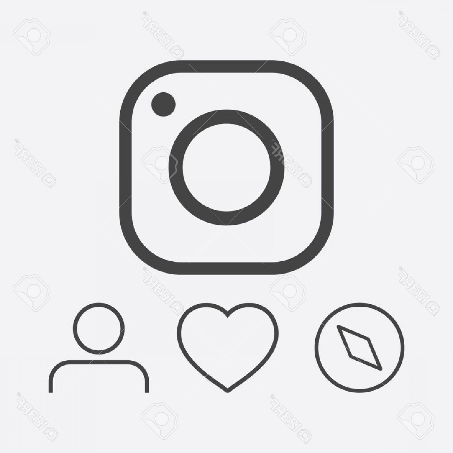 1560x1560 Instagram Vector Black Geekchicpro