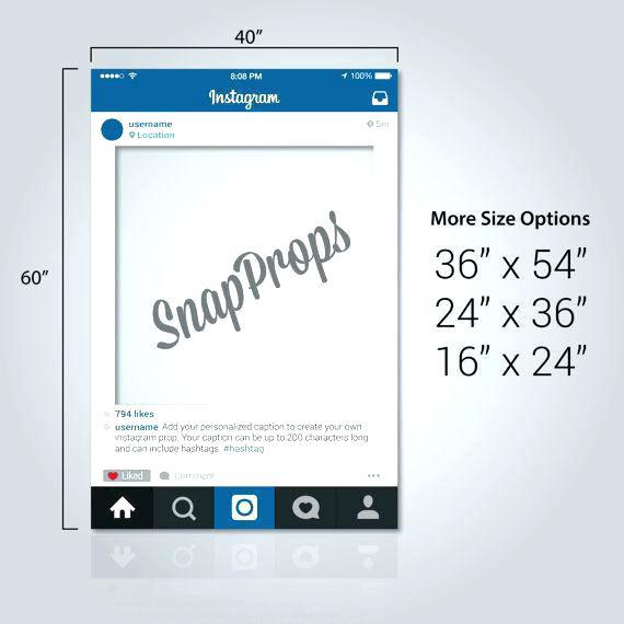 570x570 Instagram Frame Vector