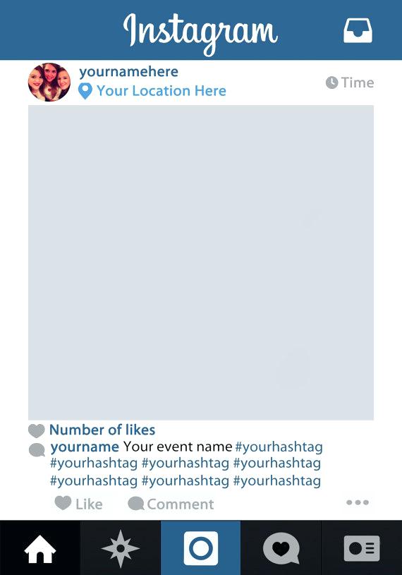 570x815 Post Template Free Vector Instagram Download Ustam.co