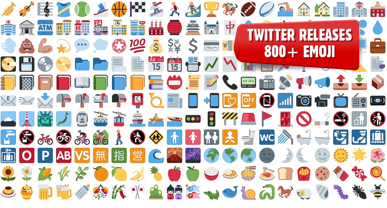 1280x687 Emoji Twitter Open Sources 872 Graphics For You To Use In Your