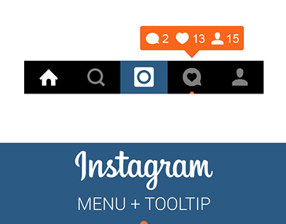 404x316 Free Instagram Menu And Notification Tooltip On Behance